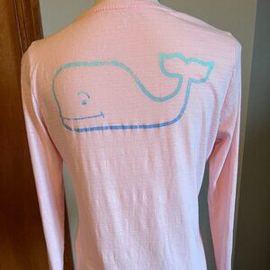 Vineyard Vines Long Sleeve Pink T-shirt, Size XS
